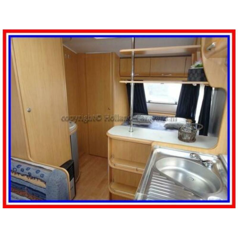 Beyerland Sprinter LX 440, Frans bed zithoek voortent luifel
