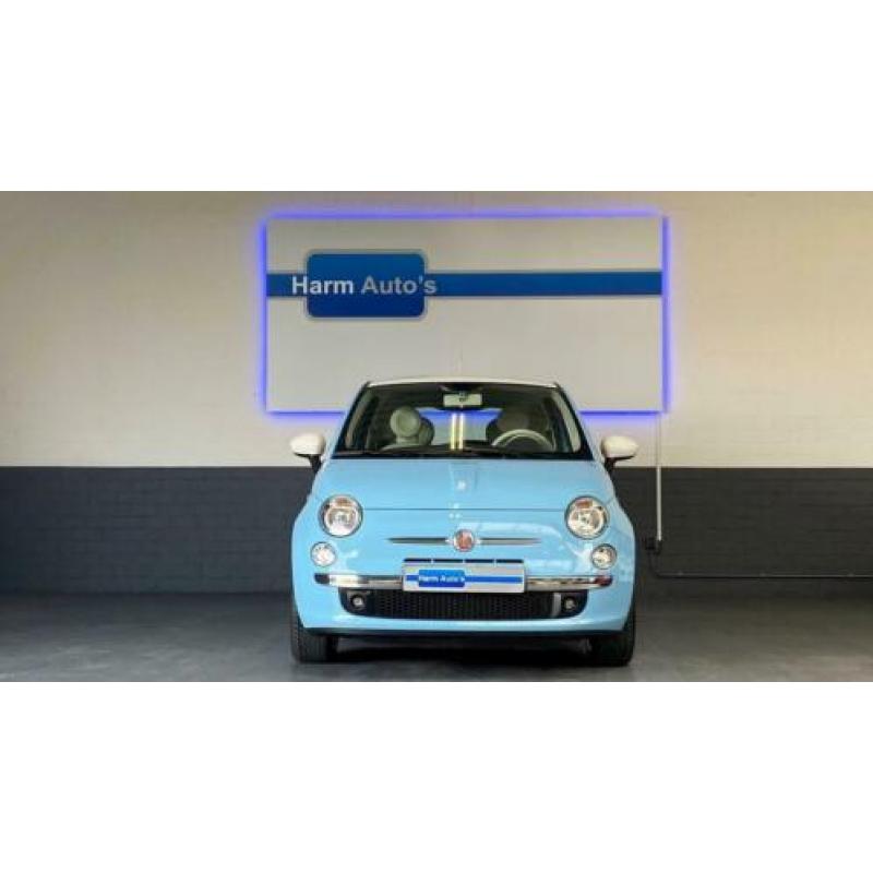 Fiat 500 1.2 Vintage '57 airco leder '16'