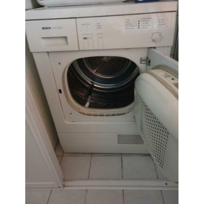 wasmachine Miele Novotronic en W904 wasdroger Bosch