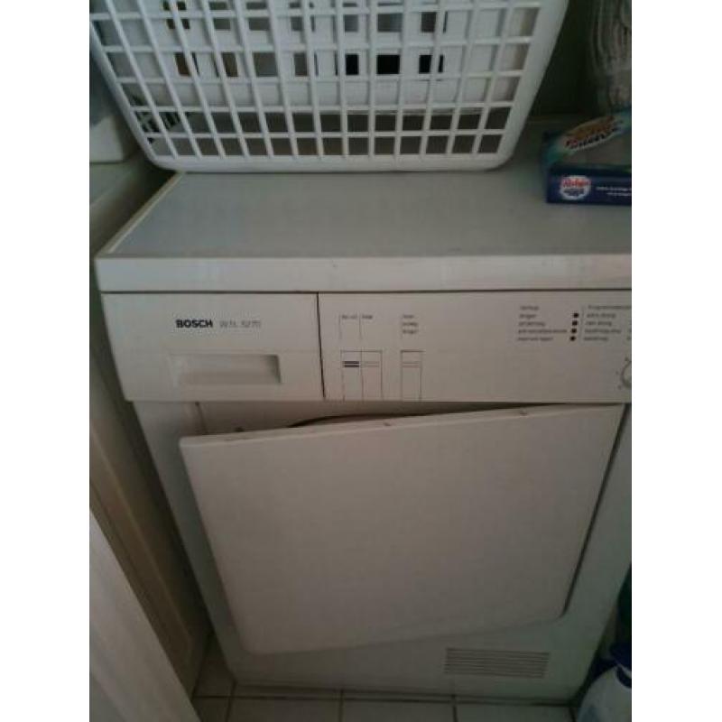 wasmachine Miele Novotronic en W904 wasdroger Bosch