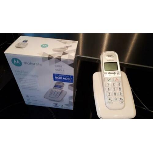 Telefoon Motorola draadloos S3001