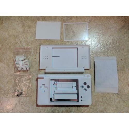 Originele witte Nintendo DS Lite behuizing compleet