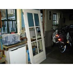 hardhouten deur