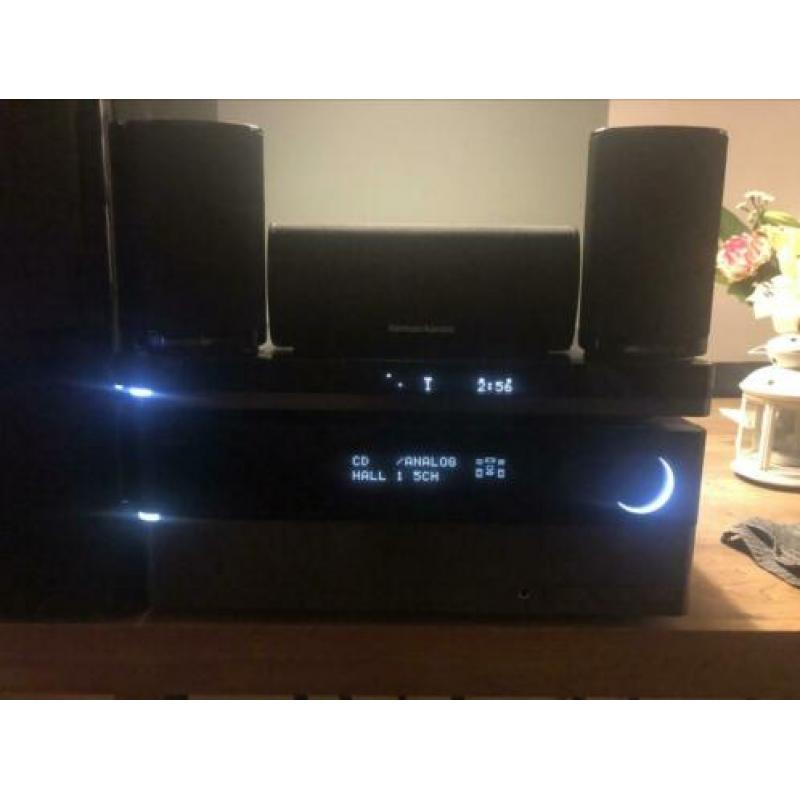 Harman Kardon AVR155 & DVD29 & HKTS7BQ speakerset