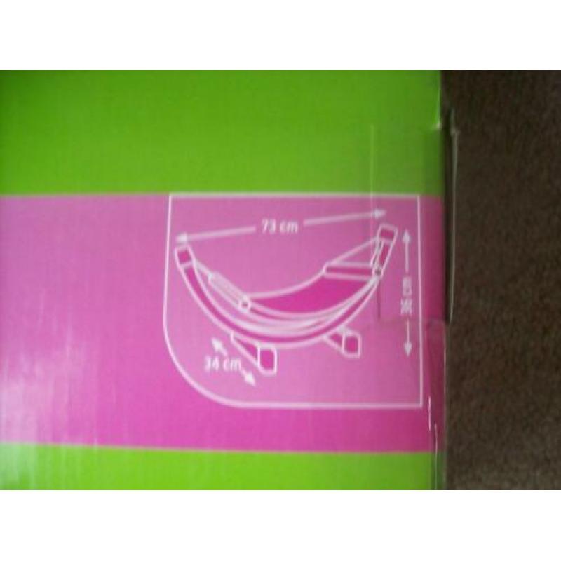 Houten katten hangmat (NIEUW)