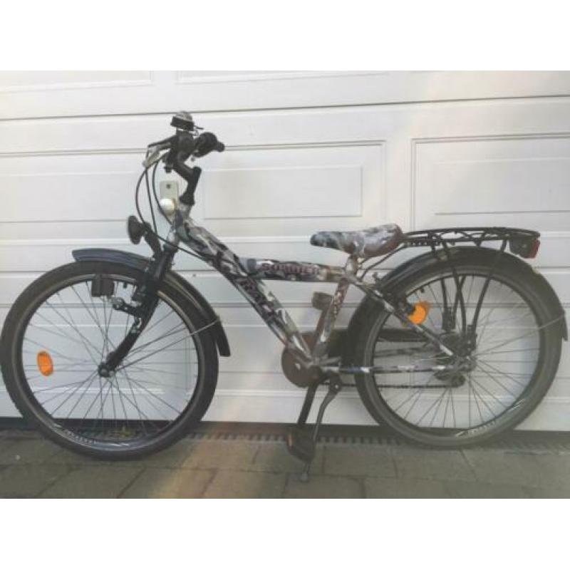 Stoere jongensfiets