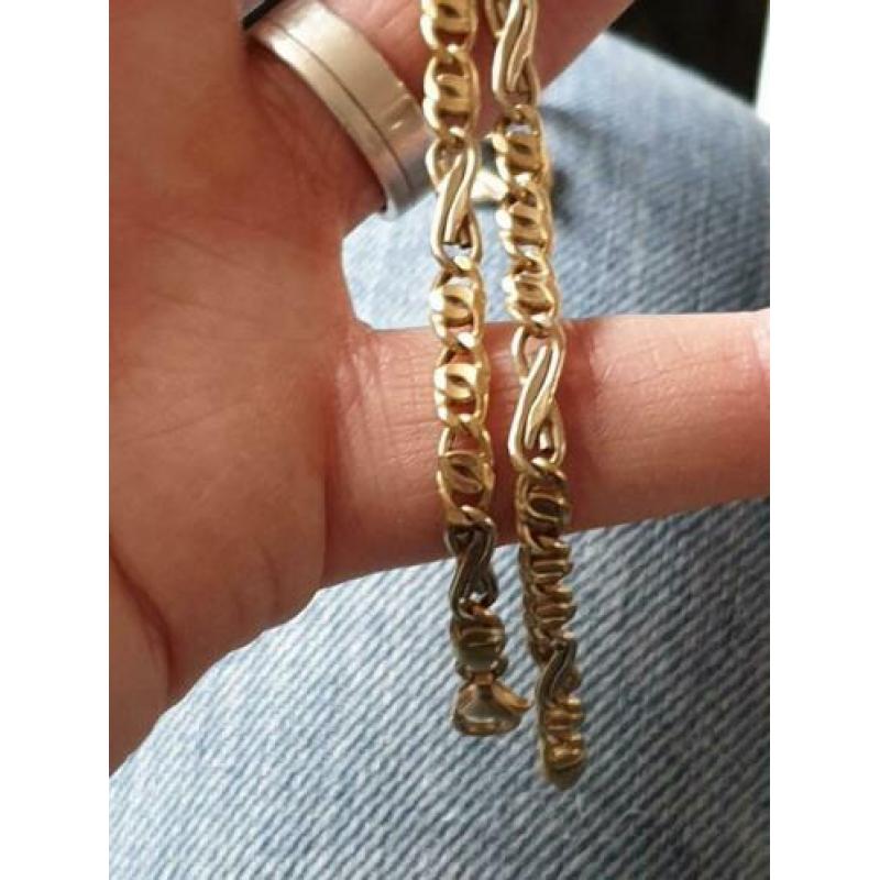 Gouden ketting en armband verkocht!!