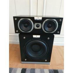 Audiovector KI-serie 5.1 speakerset inclusief standaarden