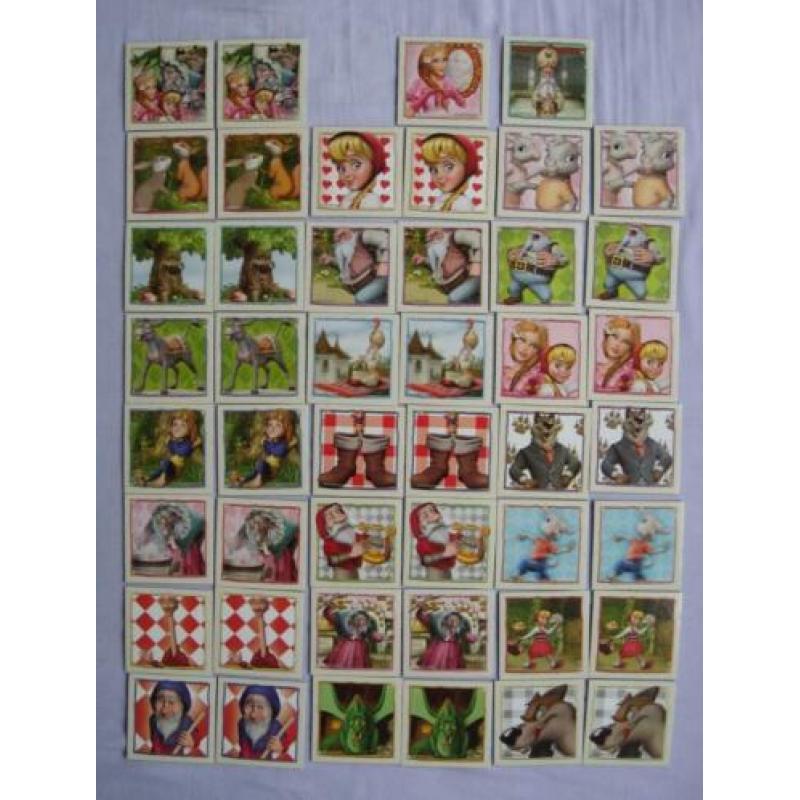 Efteling Sprookjesboom Memory (compleet: alle 48 kaartjes)