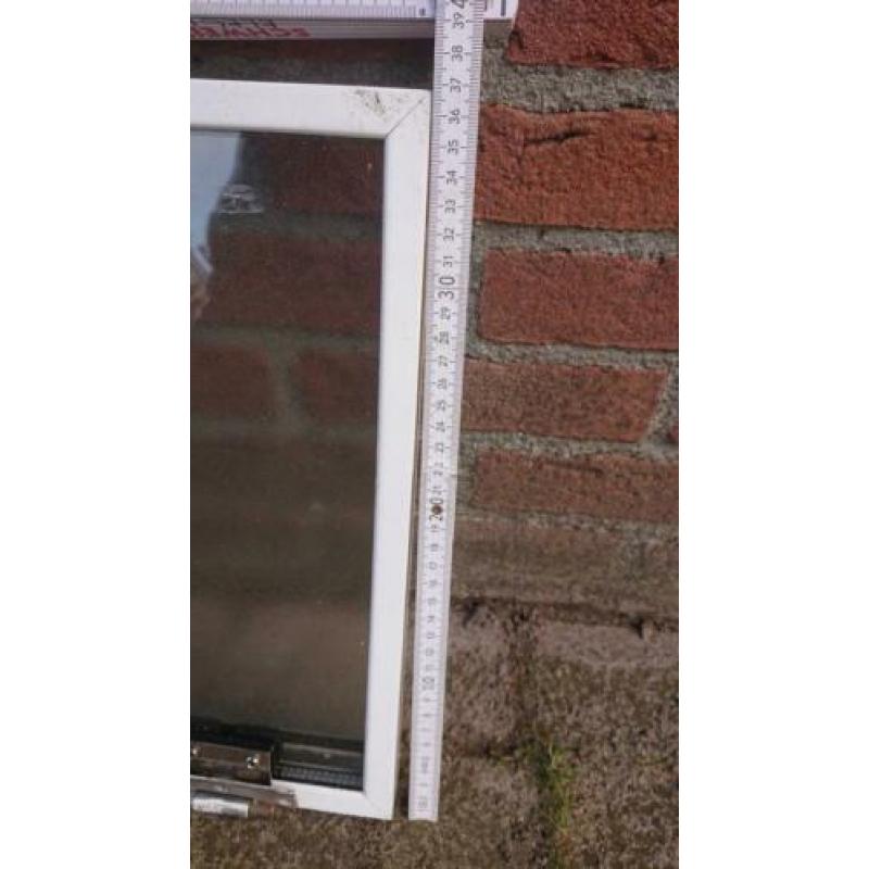 Hardglas klepraam
