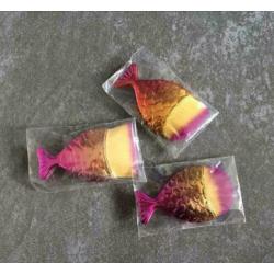 make-up kwast penseel zeemeermin mermaid paars goud NIEUW
