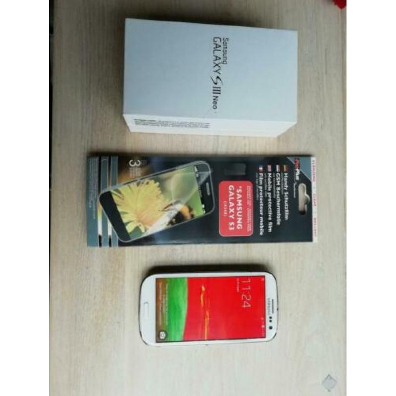 NETTE Samsung S3 neo GT-I9301 wit, 100% goed werkend.