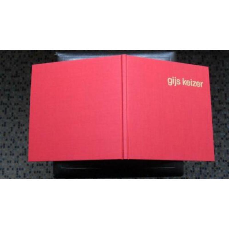 Gijs Keizer ;gesign zeefdruk/gesign boek; Mondriaan