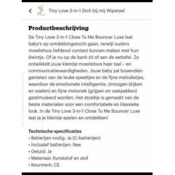 Te Koop wipstoel