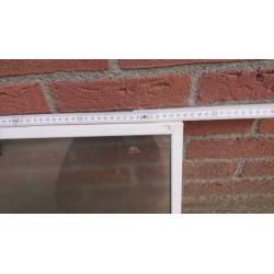 Hardglas klepraam