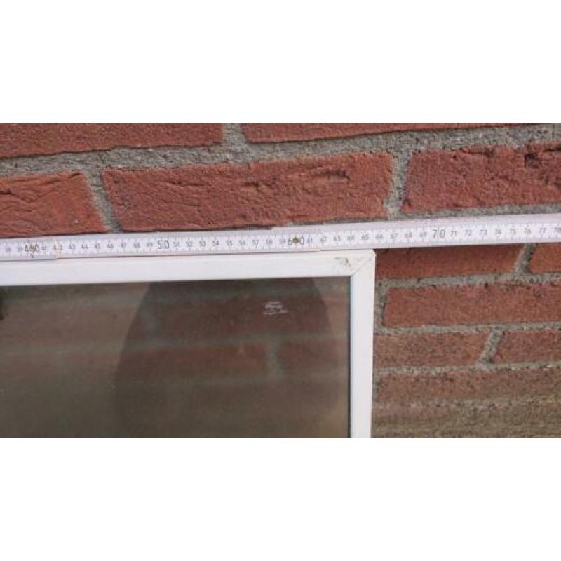 Hardglas klepraam