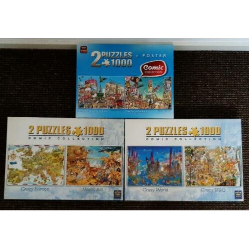 King Puzzels, 1000 stukjes