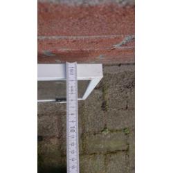 Hardglas klepraam