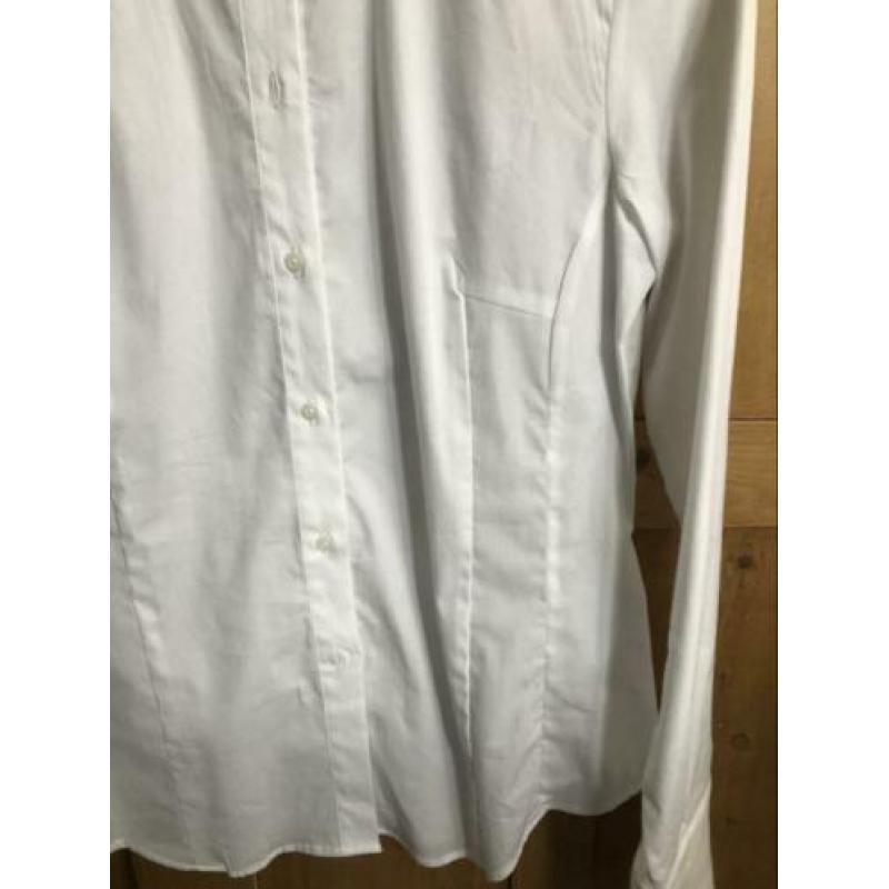 Kocca blouse maat L parels wijde mouw nieuw wit