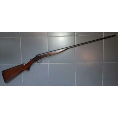 Antiek enkelloops auto ejector geweer kal .410 zwartkruit