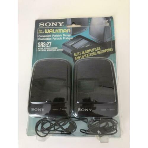 Geluidsboxen Sony walkman.