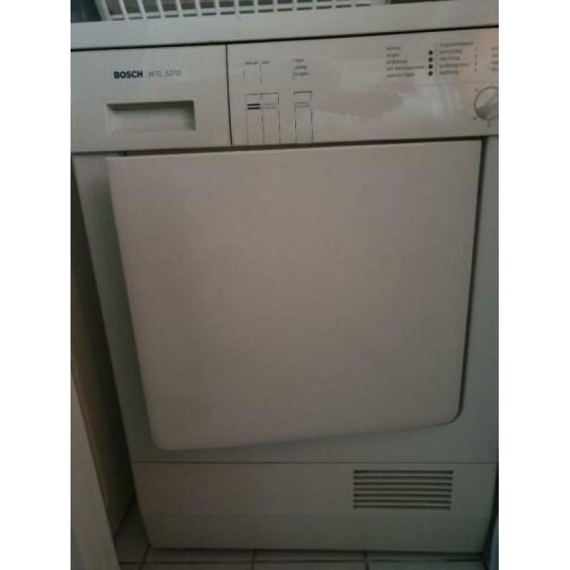 wasmachine Miele Novotronic en W904 wasdroger Bosch