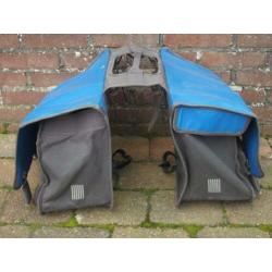 Fietstassen, Cordo, blauw
