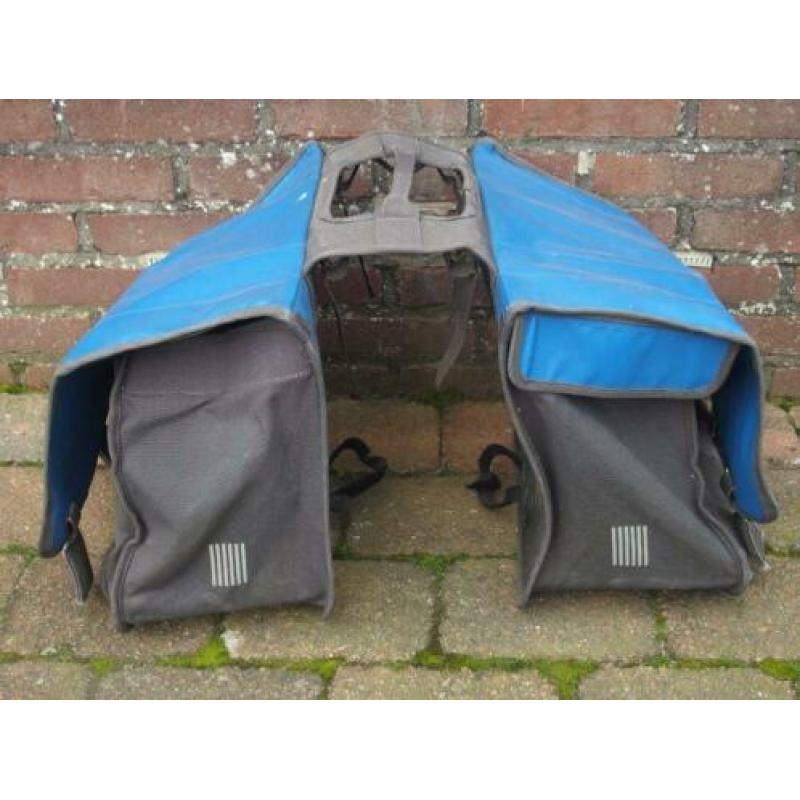 Fietstassen, Cordo, blauw