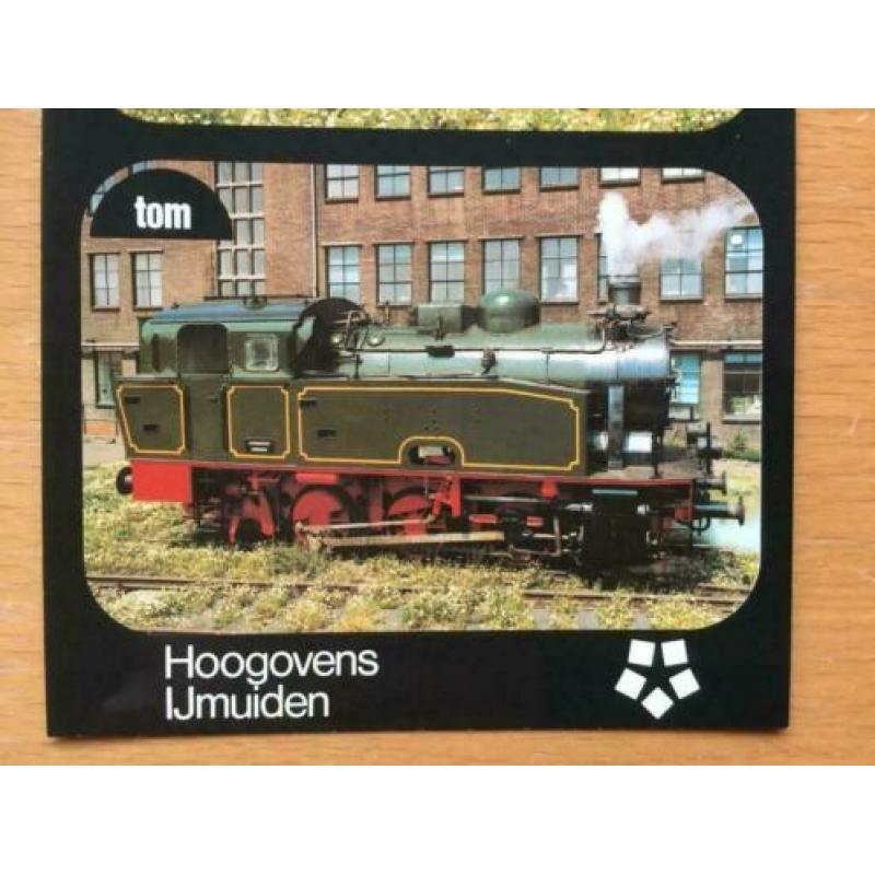 Ansichtkaart treinen trein locomotief Hoogovens Tata Steel