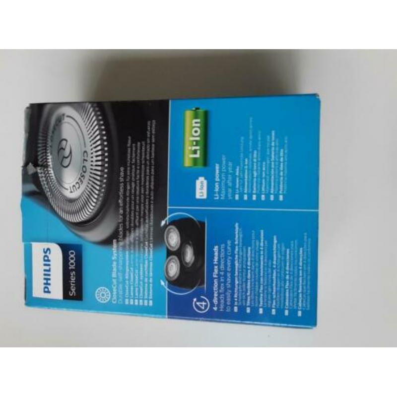 Philips 1000 oplaadbaar 1x gebruikt zeer compleet