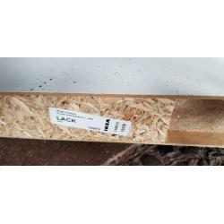 Zwevende plank van Ikea