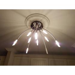 Moderne stalen lampen