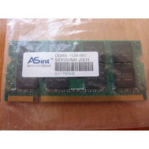 DDR2 1GB-667 Ssy264m8-j6eh Laptop RAM DDR2 Memory Geheugen