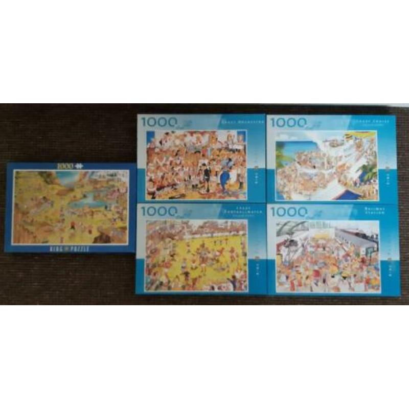 King Puzzels, 1000 stukjes