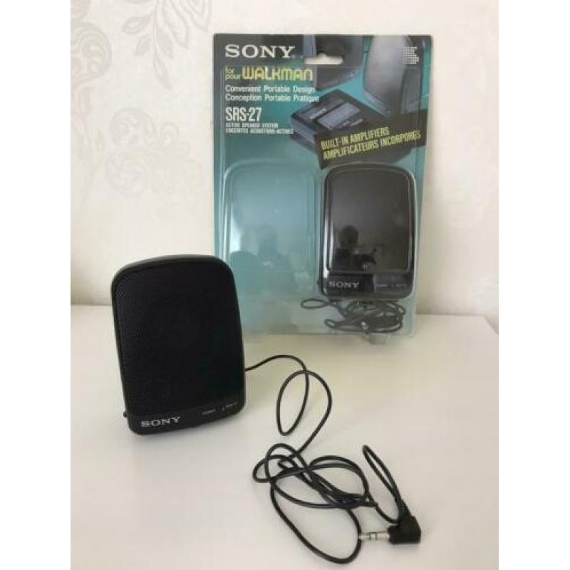 Geluidsboxen Sony walkman.