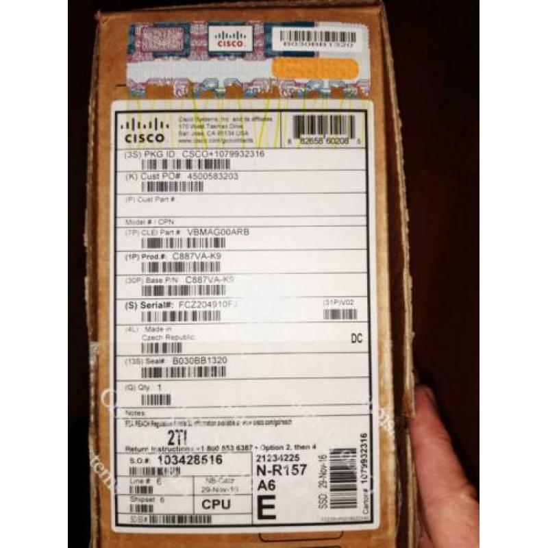 Cisco Modem 887VA - K9 Router