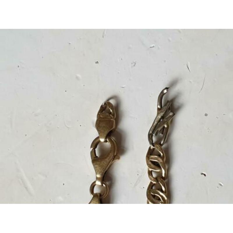 Gouden ketting en armband verkocht!!