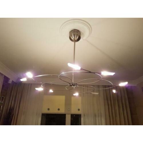 Moderne stalen lampen