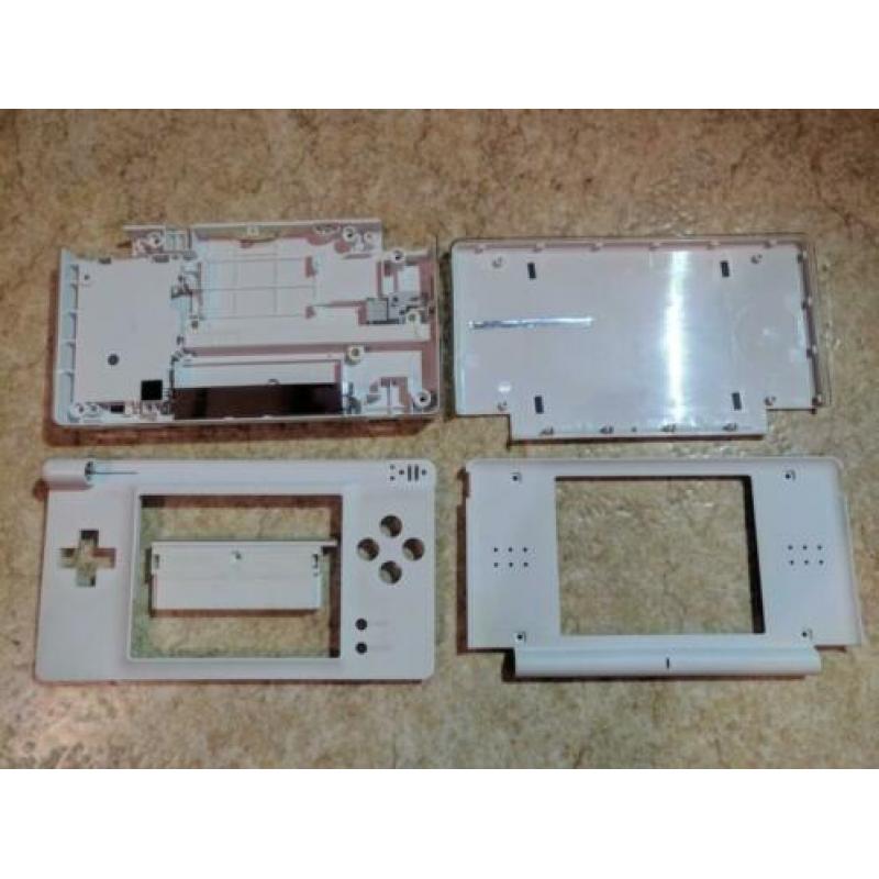 Originele witte Nintendo DS Lite behuizing compleet