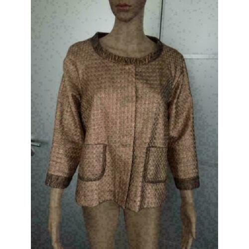 Atos Lombardini Maat 36/38 roze-goud designer jasje blazer