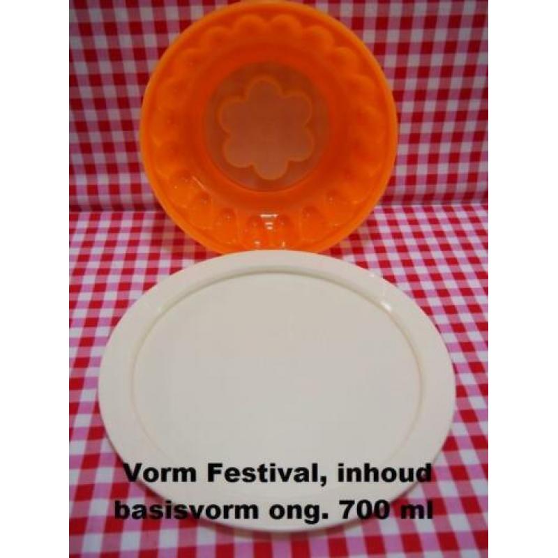012 Puddingvorm, Festival; en meer Tupperware advertenties
