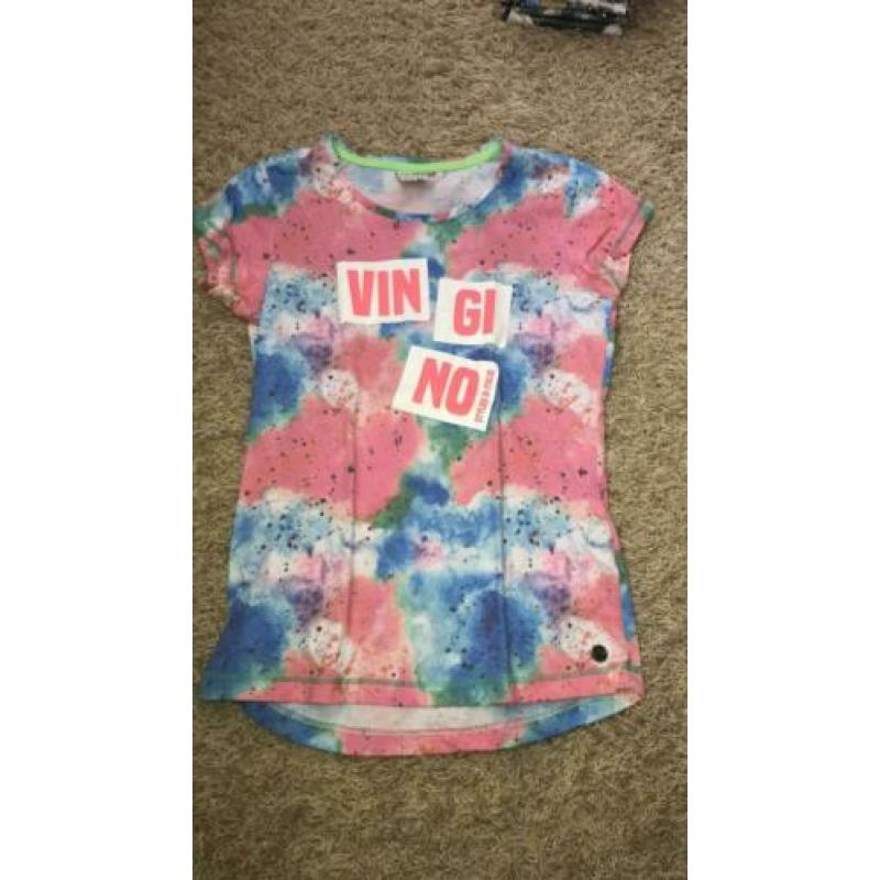 Leuke shirtjes vingino baker bridge emoi coolcat 140