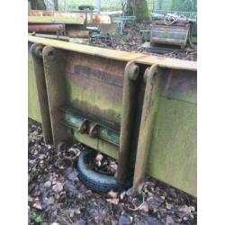 tractor of shovel bak zware uitvoering breed 220 cm diep 100