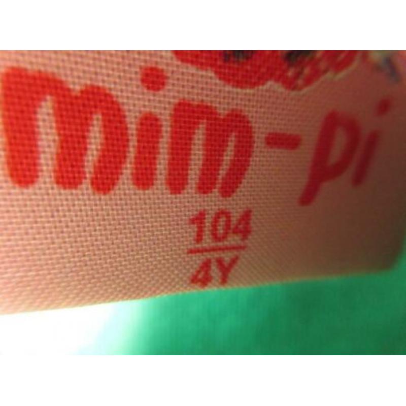Mim Pi jurkjes groen en roze mt 104.