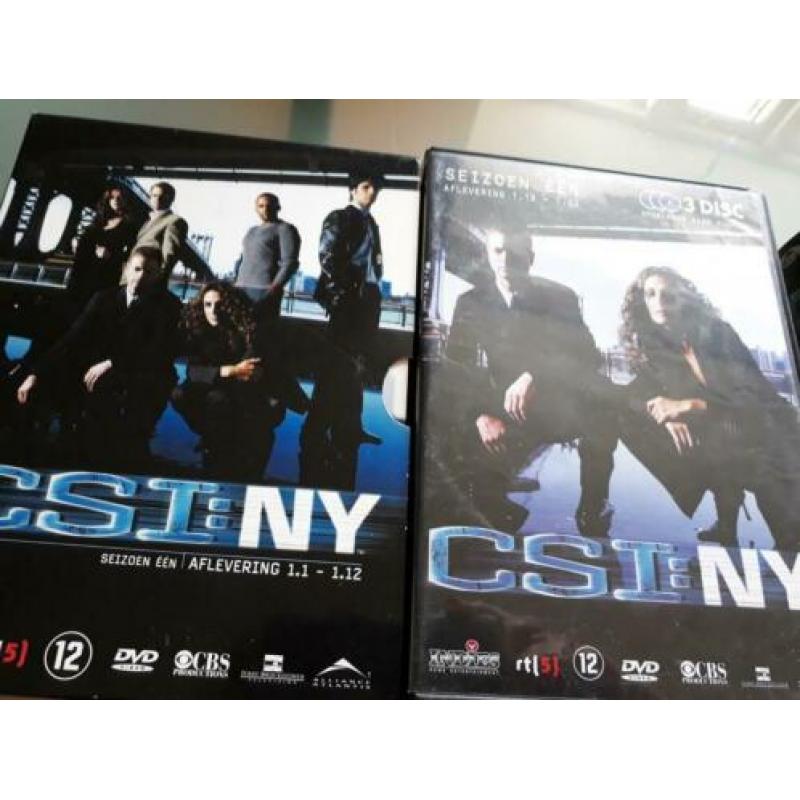 Serie CSI NY deel 1, 2 en 3