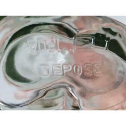 Depose Art Deco Flessen gemerkt/ gesigneerd vintage