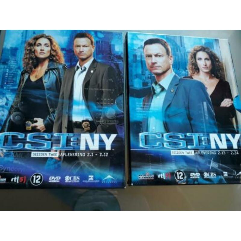 Serie CSI NY deel 1, 2 en 3