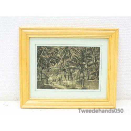Padang prent schilderij 87036