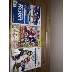 Nintendo Wii + 3 games