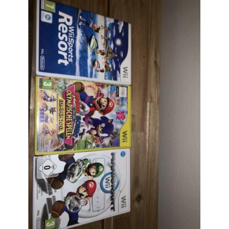 Nintendo Wii + 3 games
